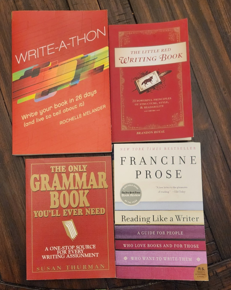 Lot Of Books Helping Writers Write Better, Write A Novel, Read like a Writer