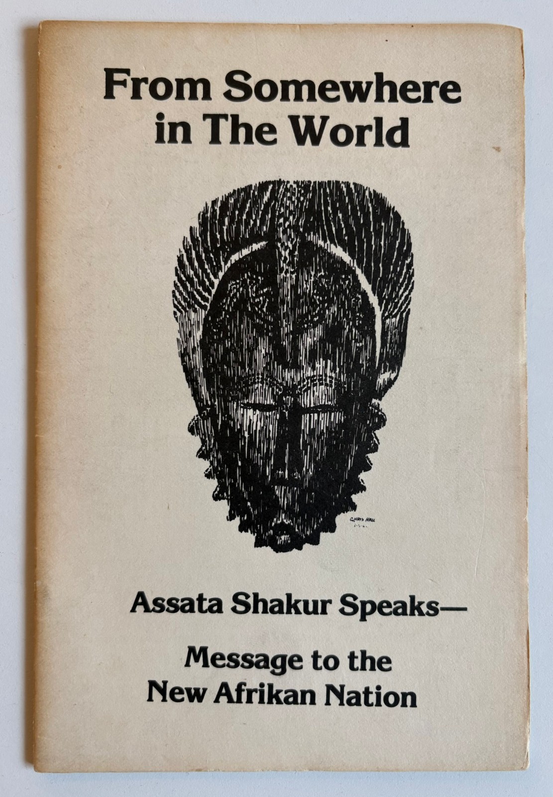 From Somewhere in the World Assata Shakur Speaks Original Pamphlet 1980