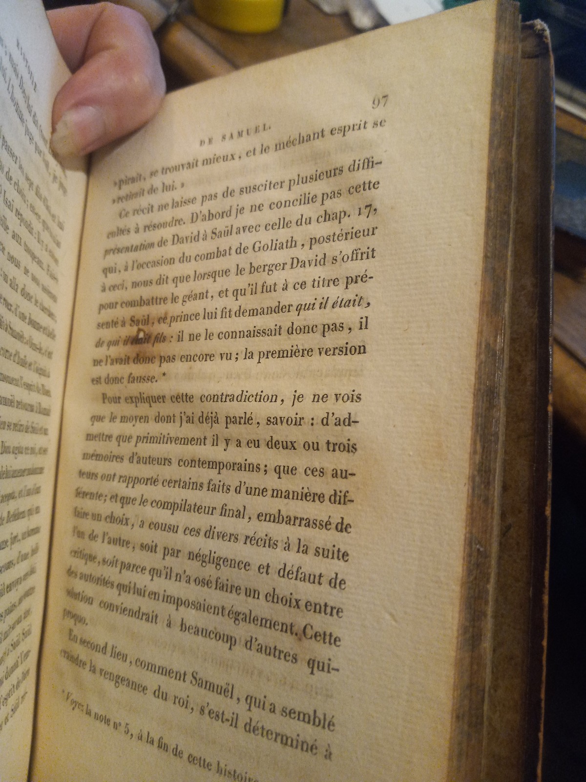 1822 HISTORY BOOK IN FRENCH SIGNED BY MARIO PEDRO ARATA! – HISTOIRE DE SAMUEL