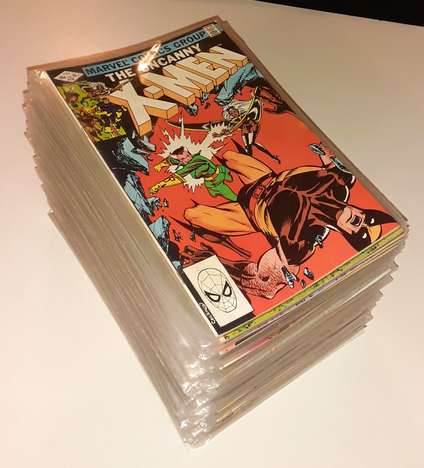88x Huge UNCANNY X-MEN lot Marvel Comics 1980-1991 Wolverine Doctor Doom Rogue