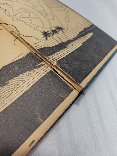 ⚜️Robinson Crusoe By Daniel Defoe Whitman Hardback PRODUCTION ERROR~ SEE PHOTOS