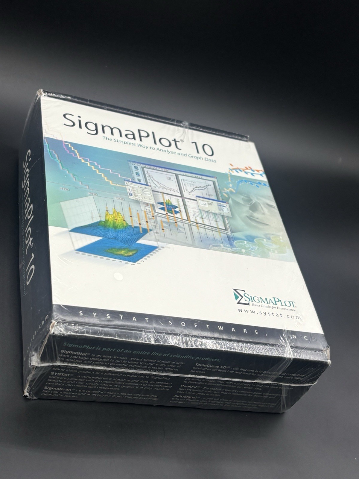 SigmaPlot 10 User’s Manual SYSTAT Software Data Analysis Graphing Guide NEW