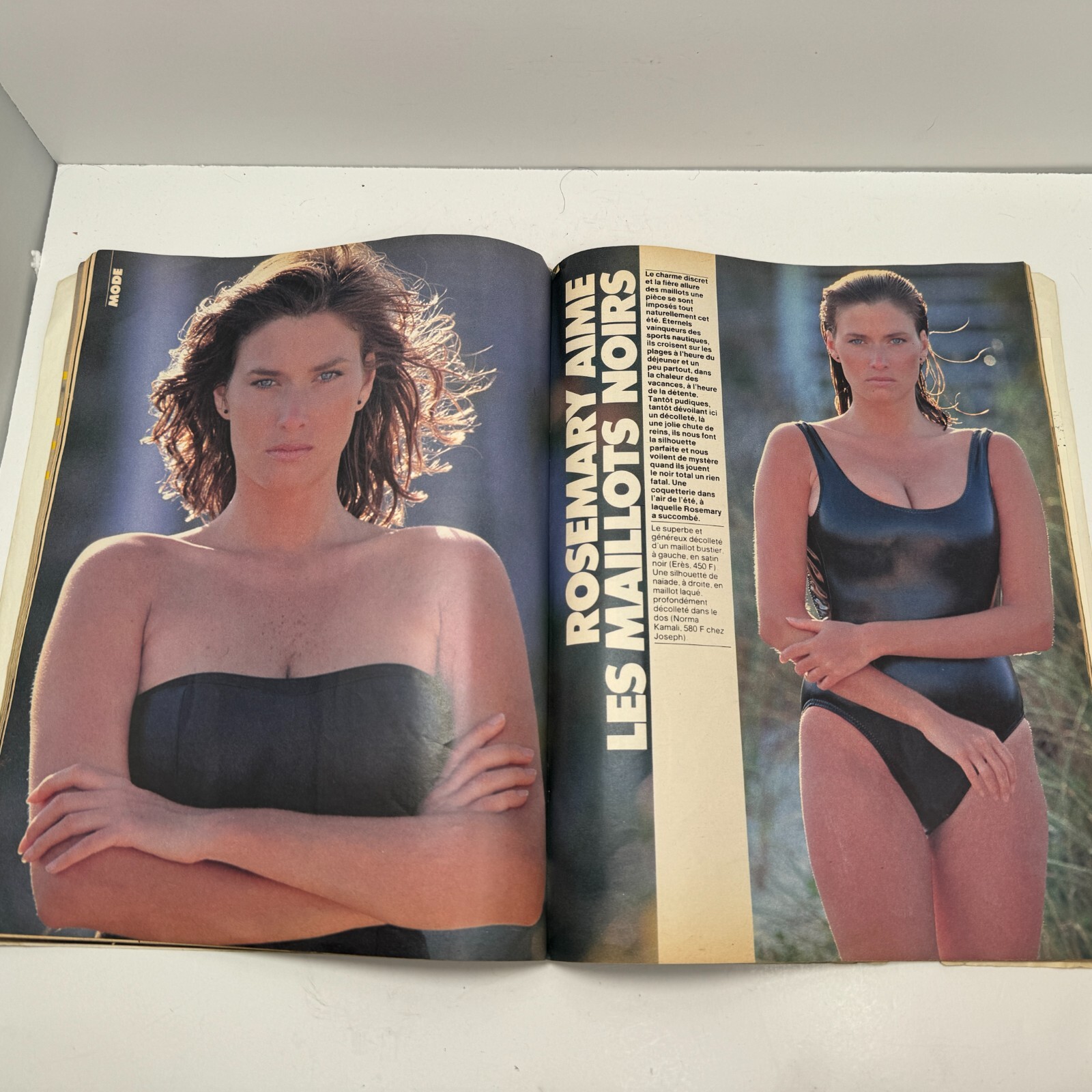 Cosmopolitan Elle Uk 1985 Rosemary Macgrotha Elle Macpherson Jerry Hall