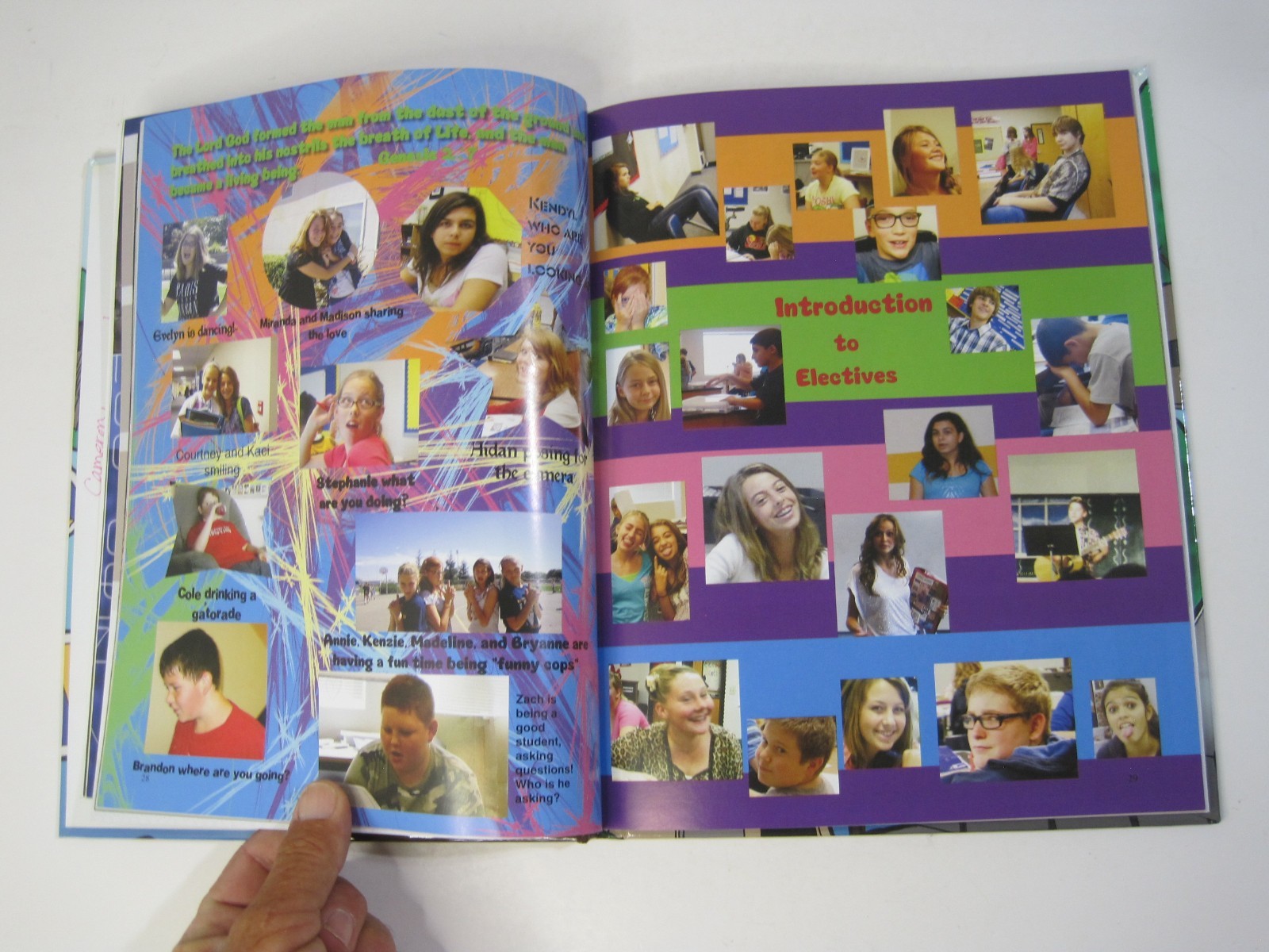2013 Big Valley Christian Junior High School Yearbook – Modesto, California HC