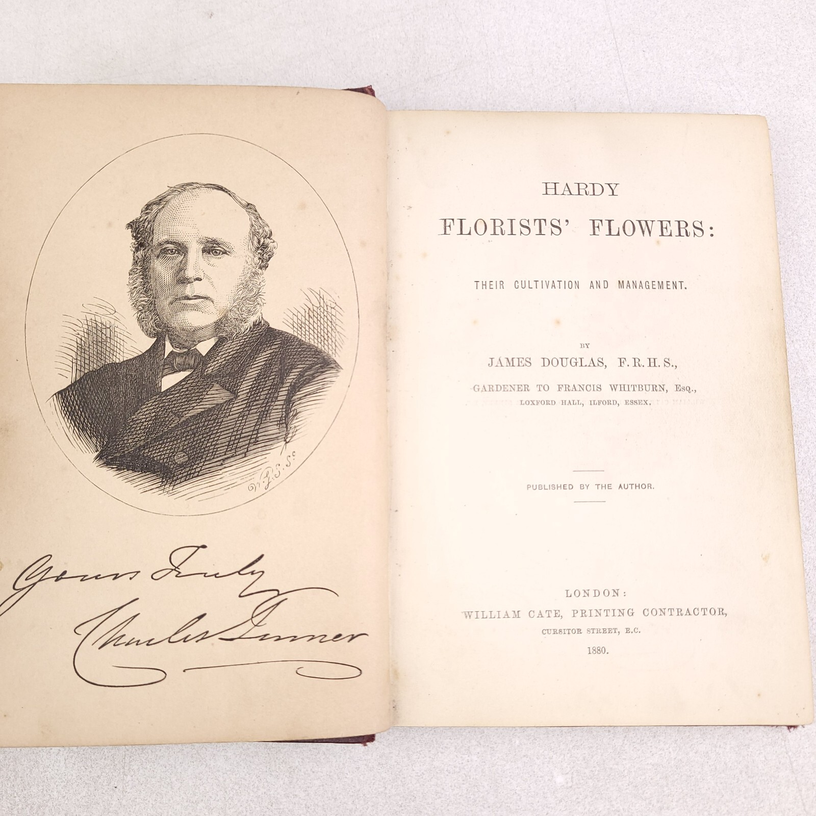 Hardy Florists’ Flowers: Their Cultivation & Management, James Douglas 1880 HC
