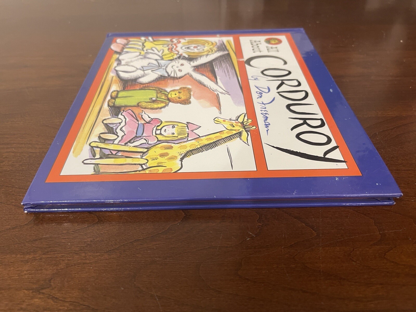 Don Freeman All About Corduroy 2 Stories in 1 Book Hardcover 8.25 x 9.25 In