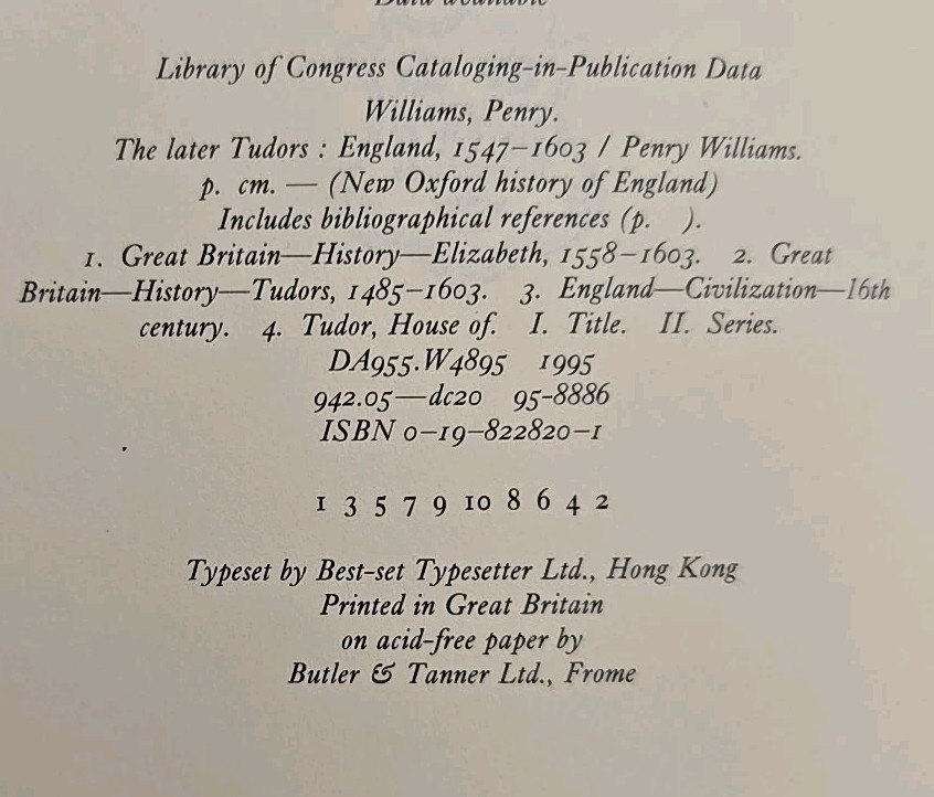 The Later Tudors: England, 1547-1603 (New Oxford History of Engl