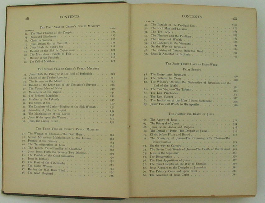 BIBLE AND CHURCH HISTORY, HC 1ST ED 1928 SISTER ANNA LOUISE 431 PAGES, FREE SHIP