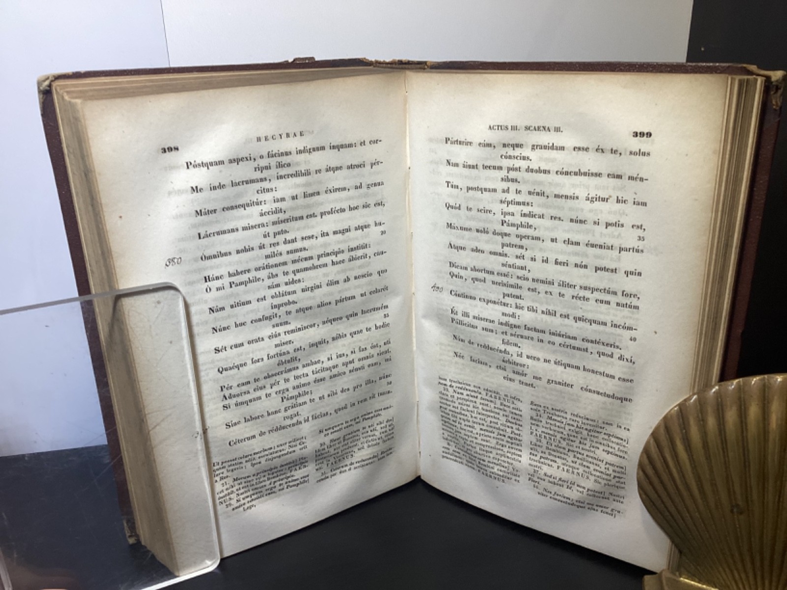 Mid-1800s P. Terentii Afri Comoediae – Richard Bentley Comedies Of Terence
