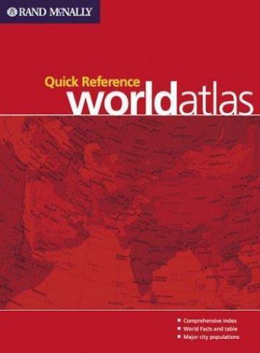 Rand McNally Quick Reference World Atlas; World – paperback, 0528837338, Company