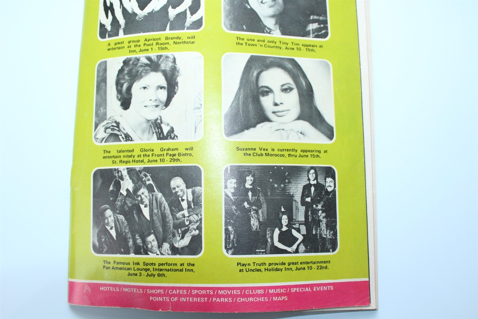 Vintage 1974 Focus On Winnipeg Magazine Tiny Tim On Cover 62 Pages