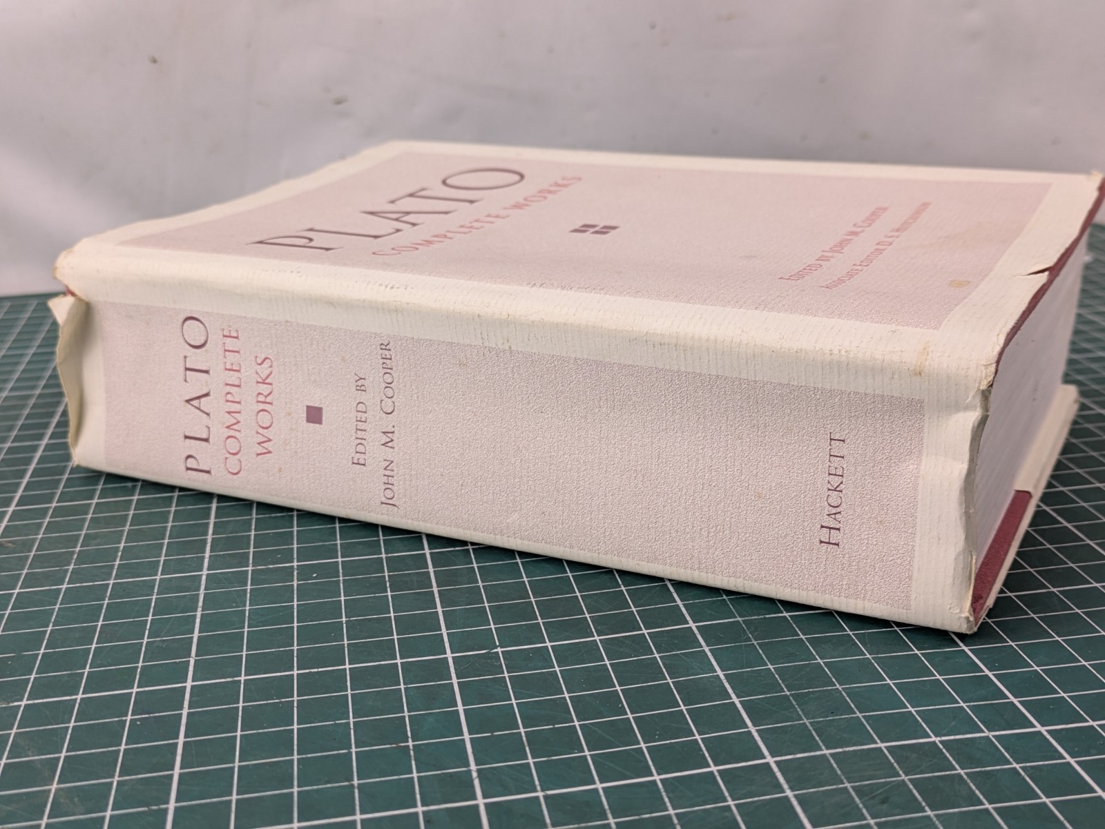 Plato Complete Works – John M Cooper – Hardback book