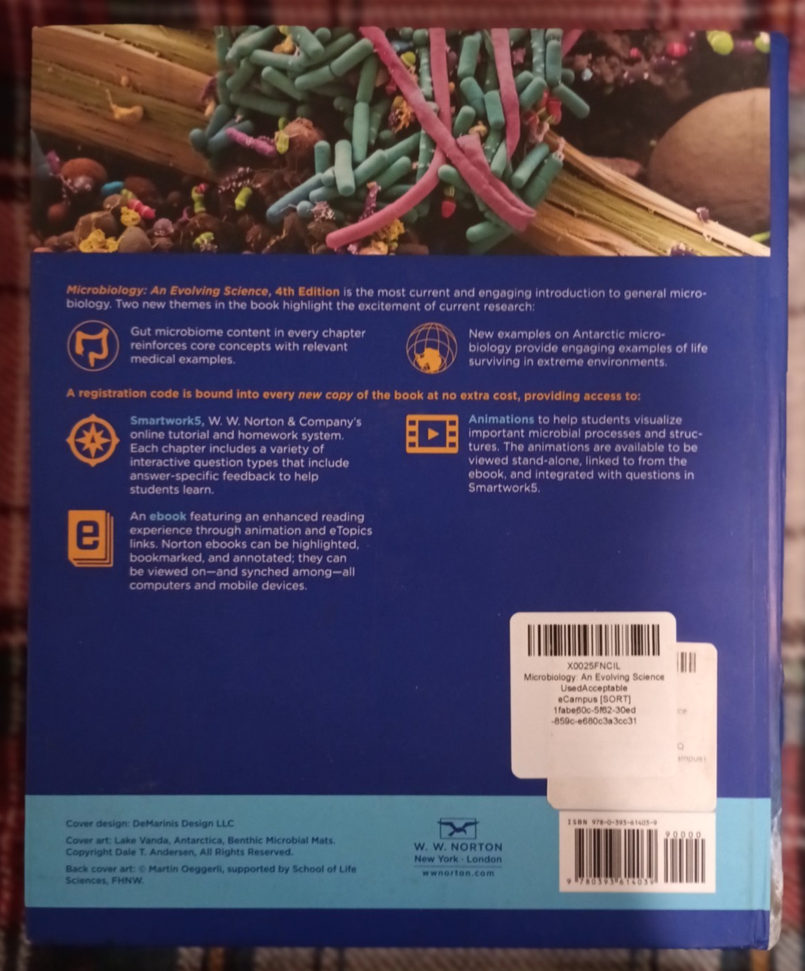 Microbiology: An Evolving Science | Foster, Slonczewski | HARDCOVER | 4e