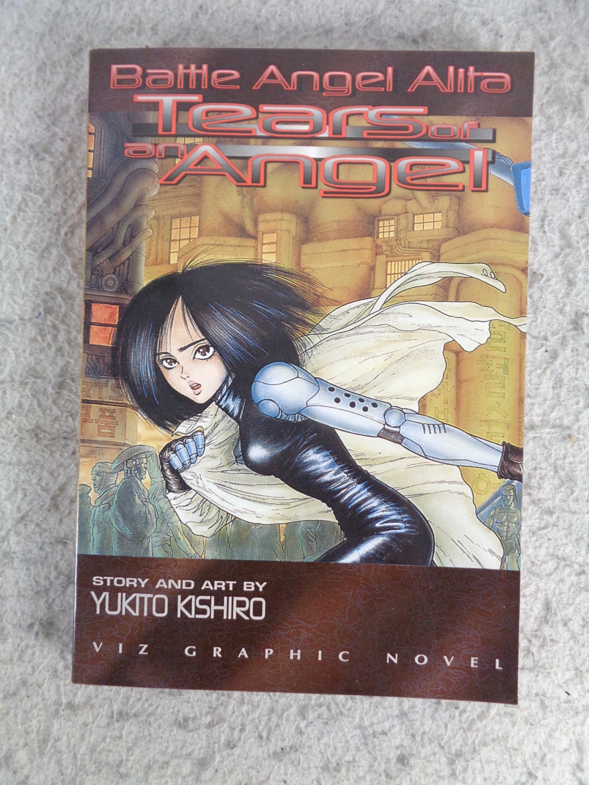 Battle Angel Alita Tears of an Angel Yukito Kishiro Graphic Novel Manga VIZ PB