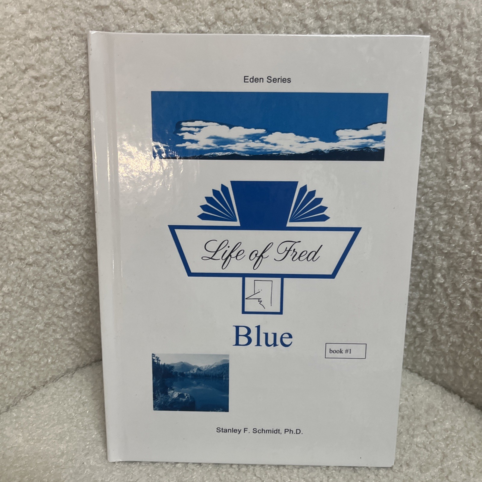 Lot Of 6 Life of Fred Book #1-6 Hardcover Set Eden Series Stanley Schmidt Blue