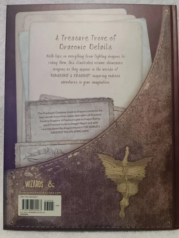 Practically Complete Guide to Dragons – Dungeons & Dragons Hardcover
