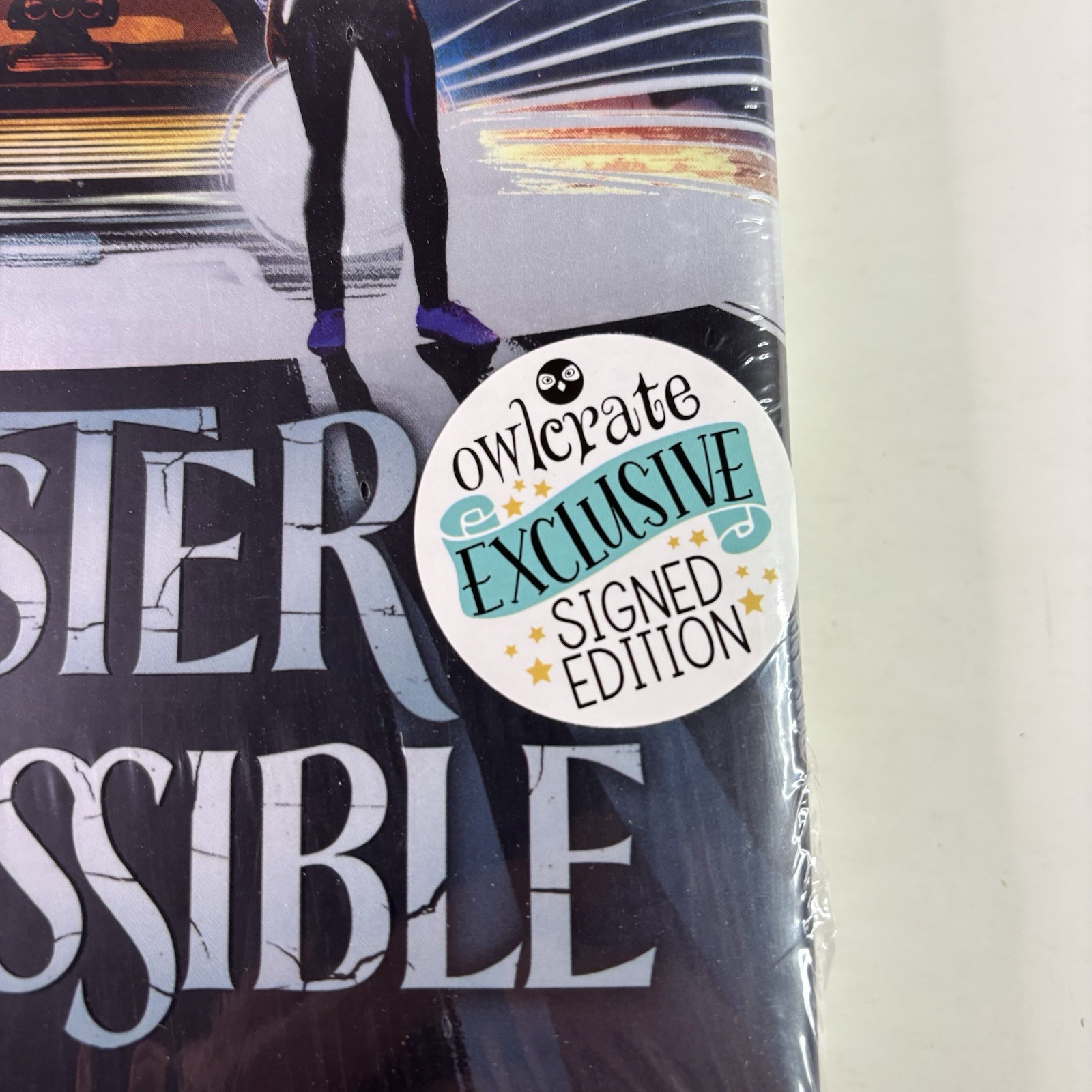 Mister Impossible Maggie Tiefvater Hardcover Owlcrate Exclusive Signed Edition