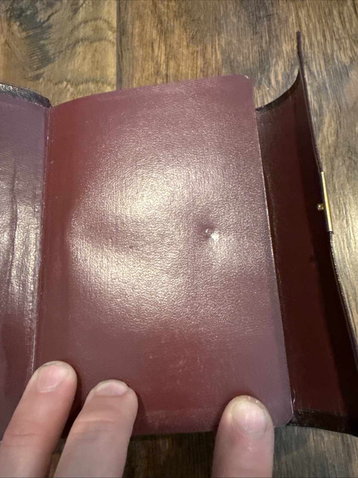 NIV Compact Reference Bible 1988 Burgundy Bonded Leather Snap-Flap