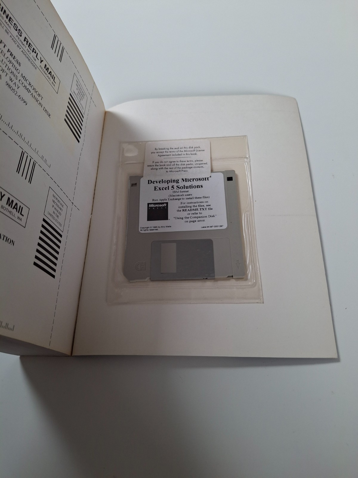 DEVELOPING MICROSOFT EXCEL 5 SOLUTIONS – 1995 Paperback – inc. 3.5in floppy disk