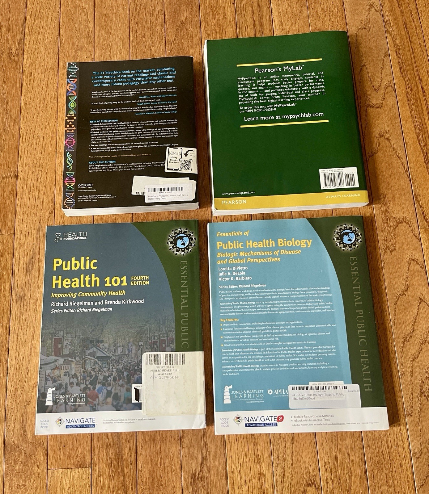 Four (4) – Medical, Health Care Textbooks (details in description)
