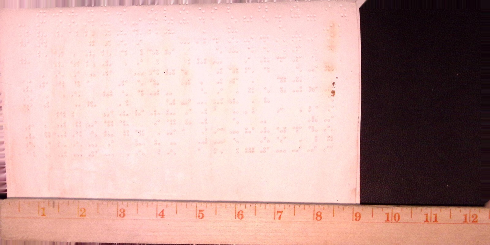 Braille Book On Tiptoe Stewart Edward White 1925 Vol IV American Red Cross