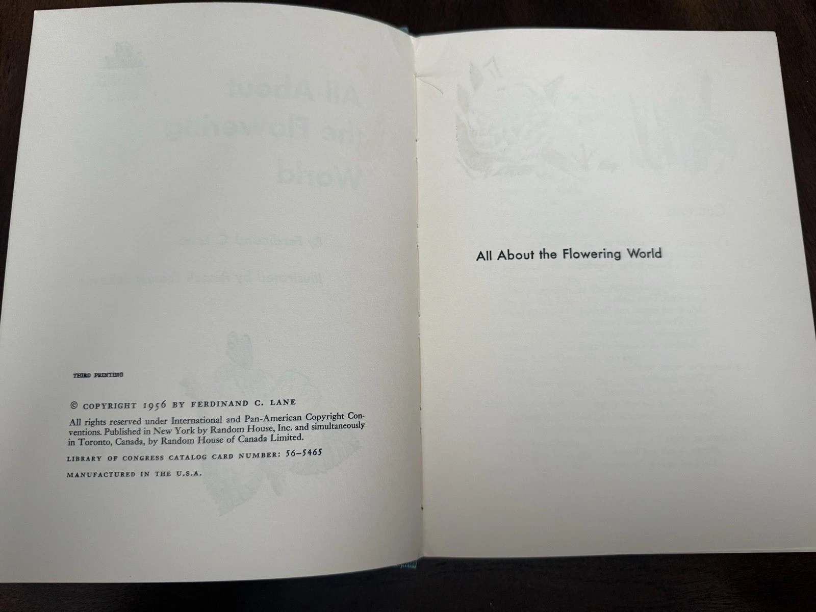All About Books – Lot Of Six Books – Vintage 1950’s – Details In Description