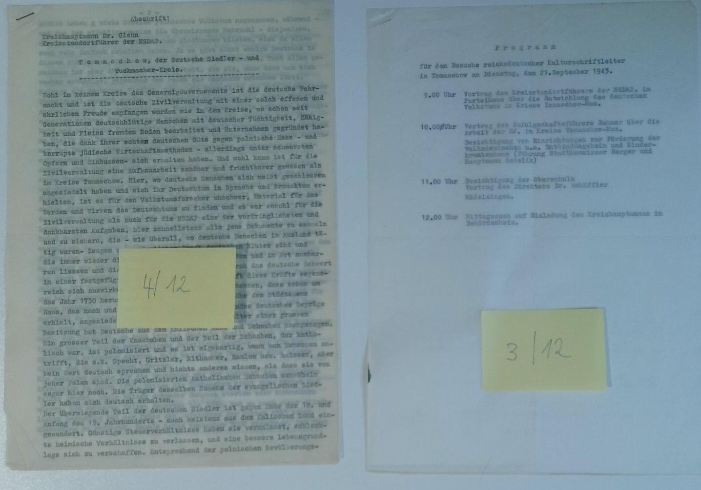 Umfassendes Konglomerat des Bevollmächtigten des Generalgouverneurs ca.1933-1944