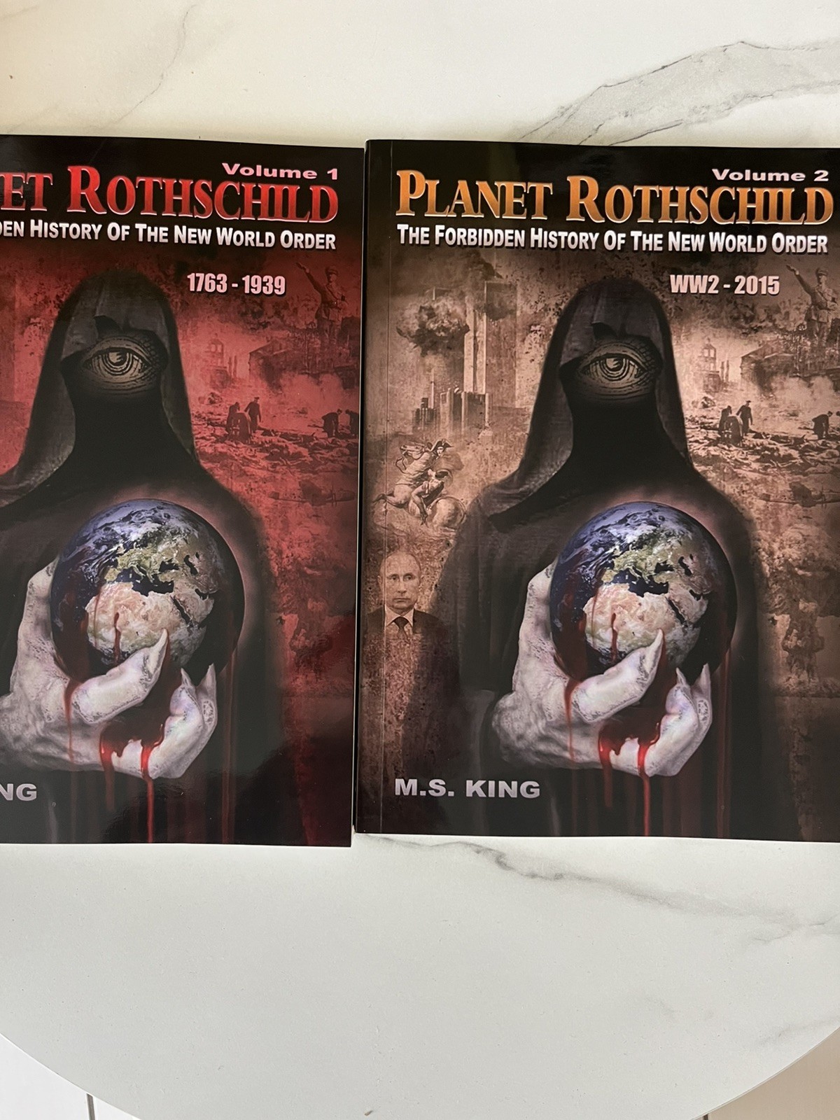 Planet Rothschild Volumes 1 & 2 The Forbidden History of the NWO M S King