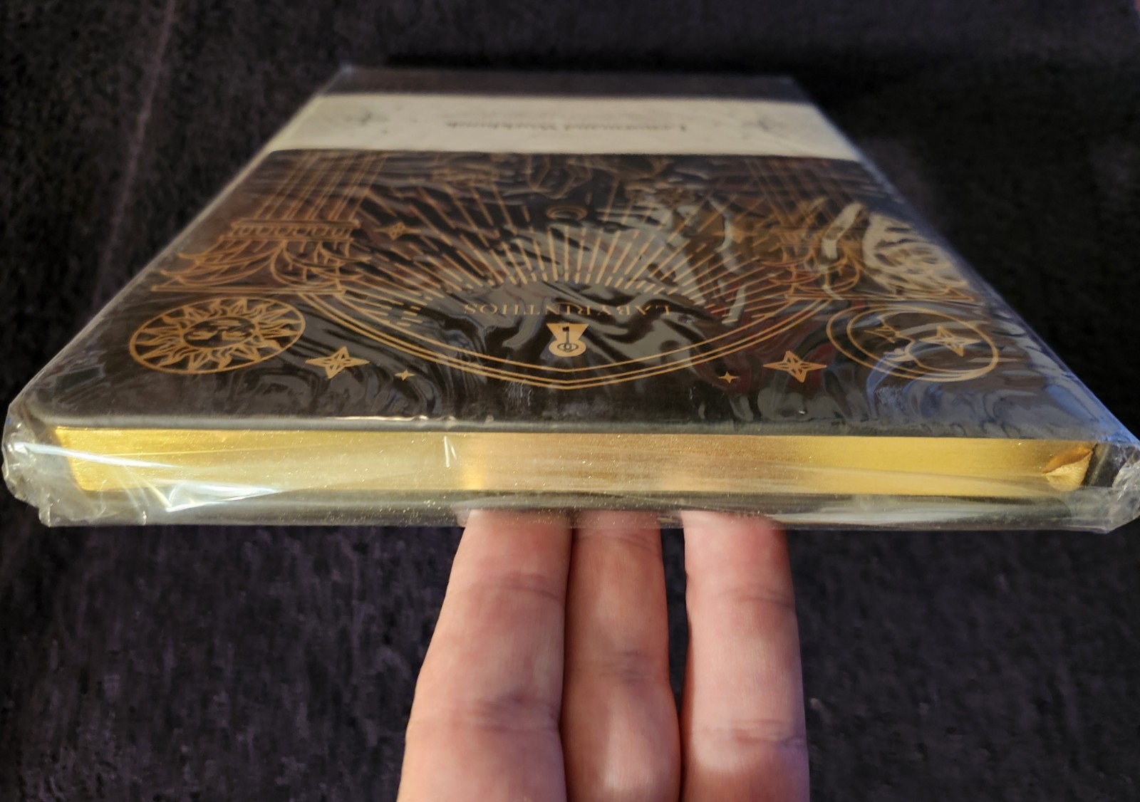 Lenormand Workbook Tina Gong Labyrinthos Gilt Edges Vegan Leather **SEALED