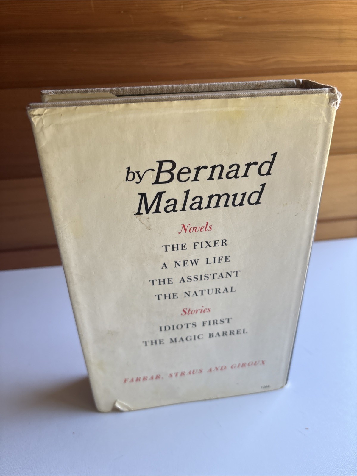 Bernard Malamud THE FIXER Pulitzer Prize Award First Edition FSG Press