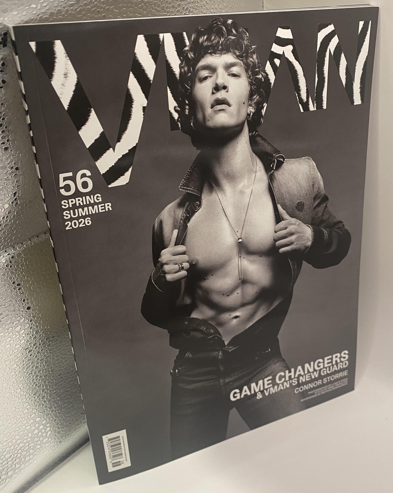 CONNOR STORRIE – VMAN MAGAZINE – Vman 56 – New