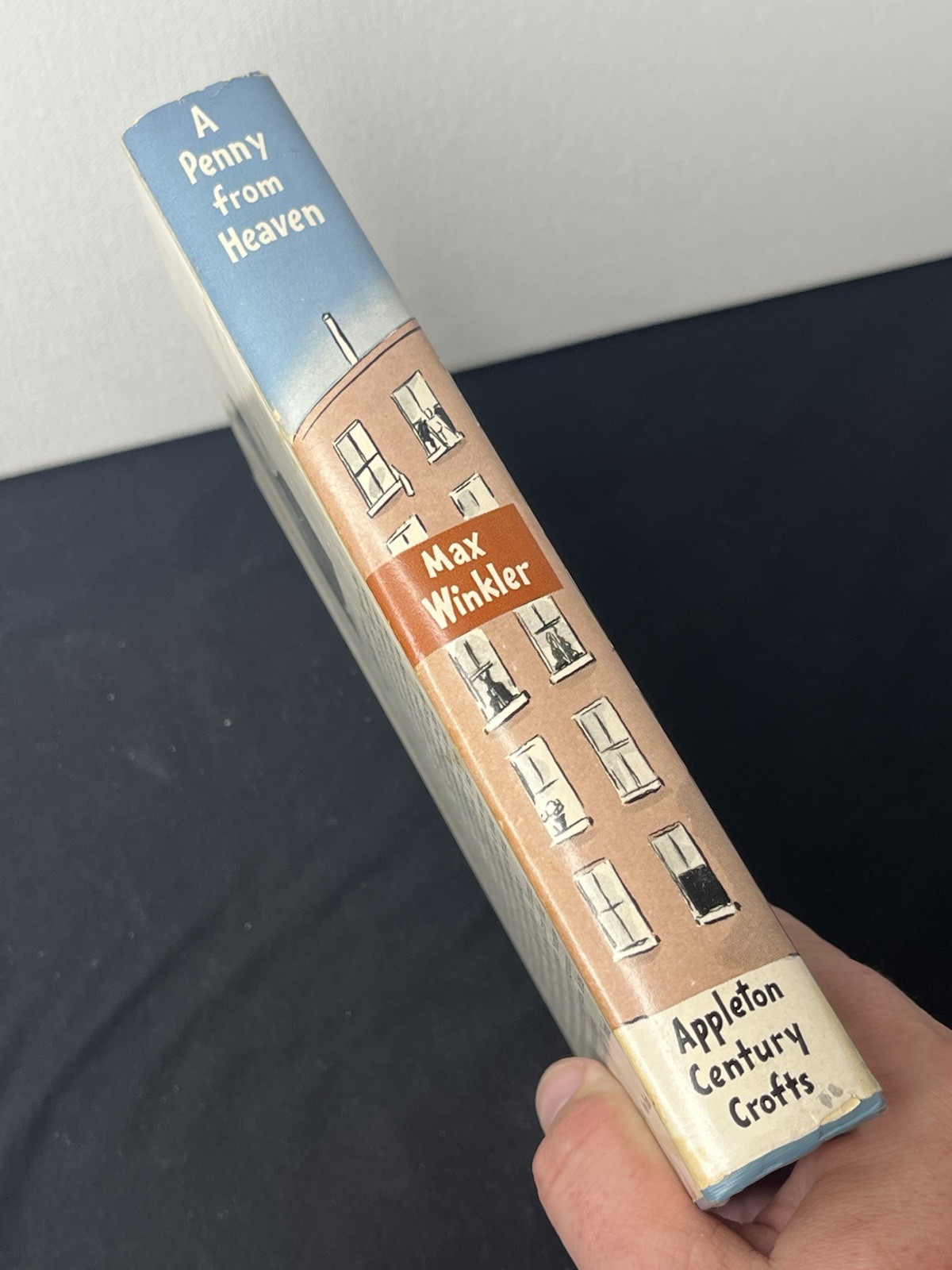 A Penny From Heaven by Max Winkler 1951 Appleton-Century-Crofts HC DJ SIGNED