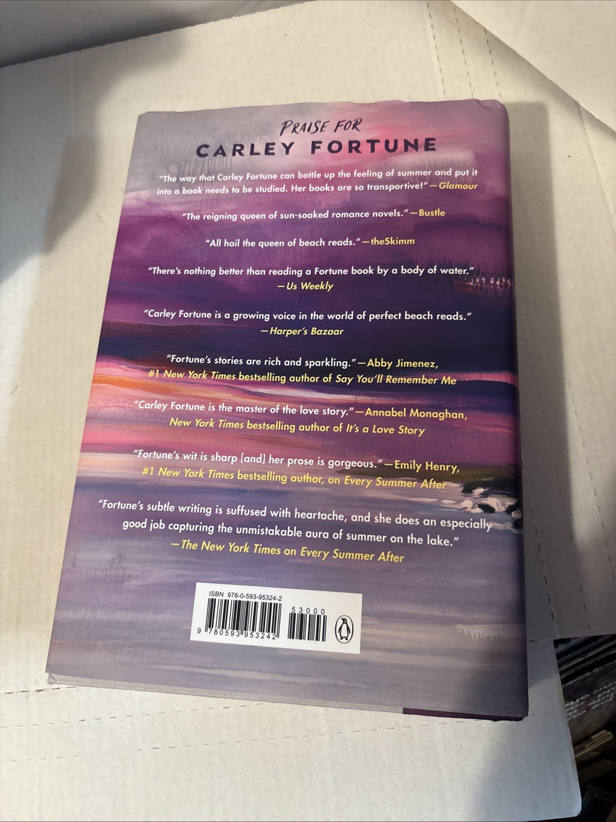 Our Perfect Storm by Carley Fortune (2026, Hardcover)