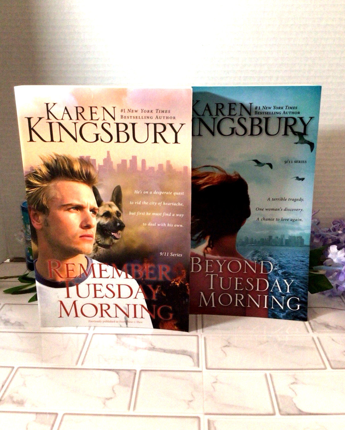 Karen Kingsbury Mixed Book Lot Christian Fiction Above the Line (8 PB 1 HC/DC)