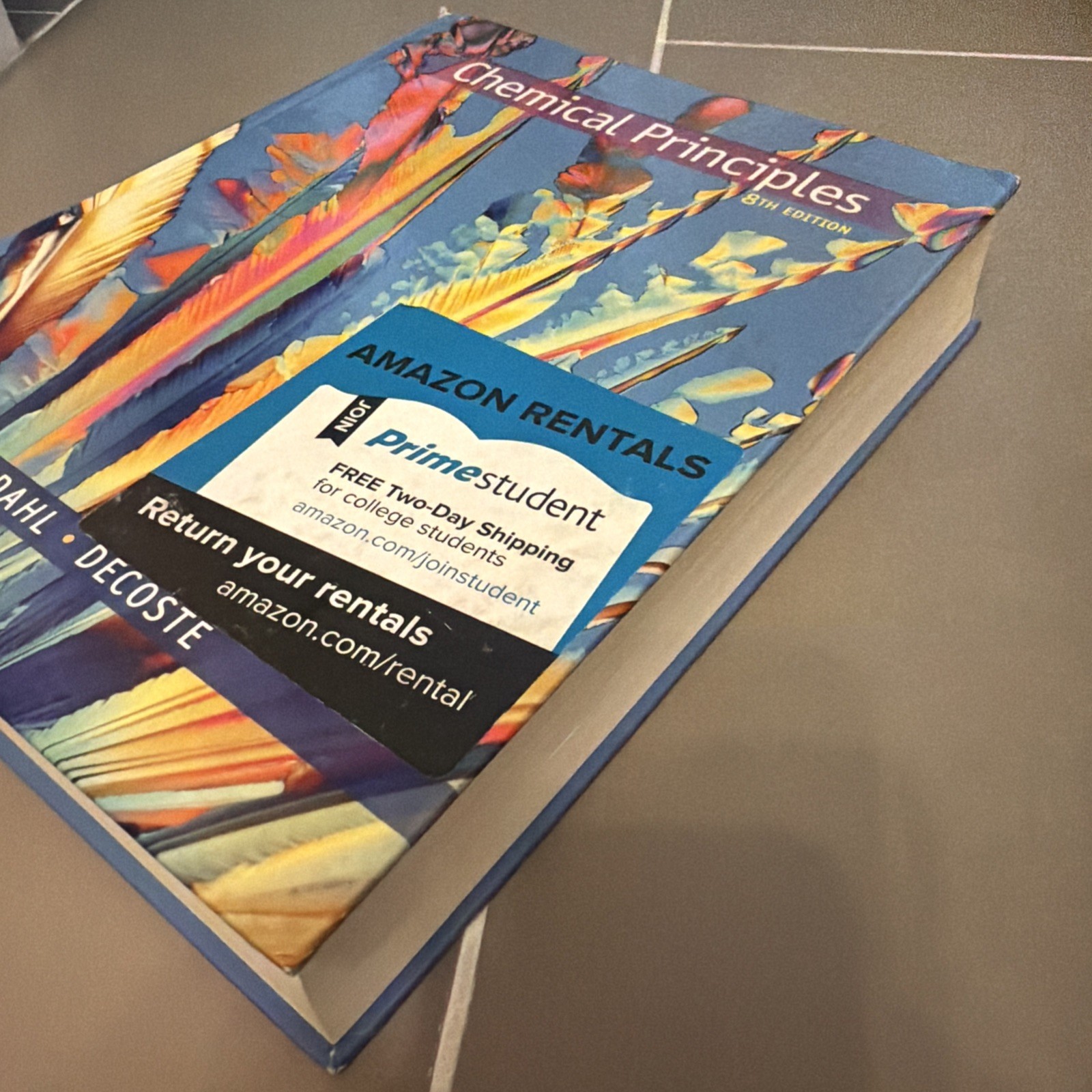 Chemical Principles – Hardcover By Zumdahl, Steven S. – GOOD