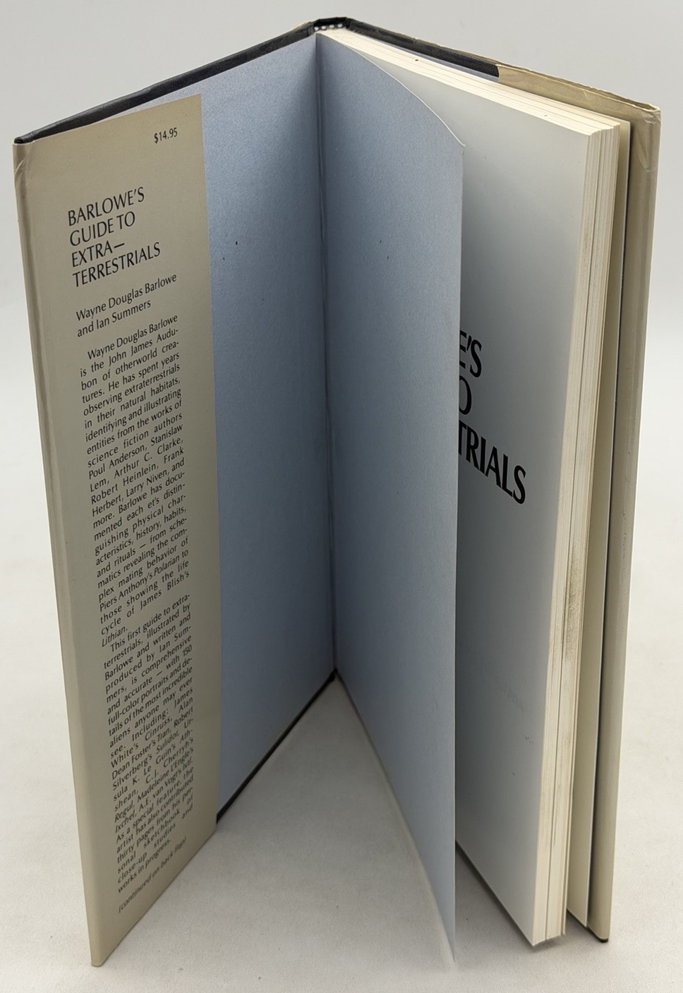 Barlowe’s Guide to Extra-Terrestrials 1979 Workman 1st Ed. SEE PHOTOS
