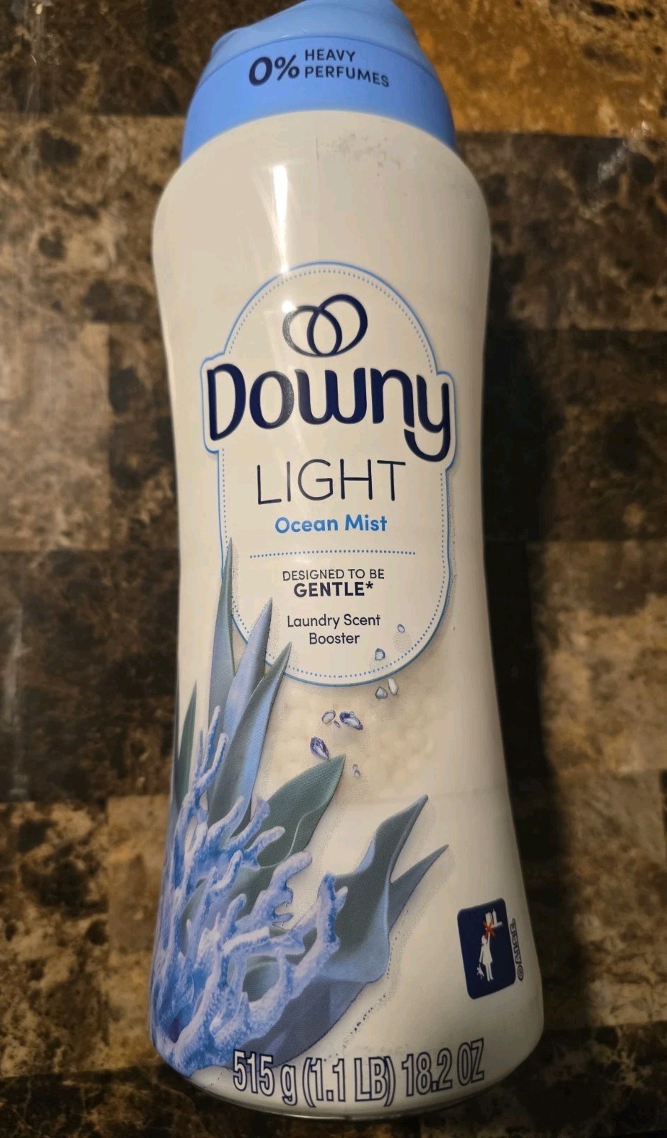 Downy Light Laundry Scent Booster Beads Ocean Mist, 18.2 oz (C061)