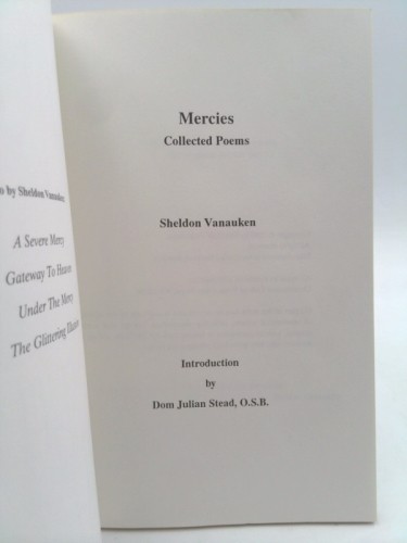 Mercies: Collected Poems by Sheldon Vanauken