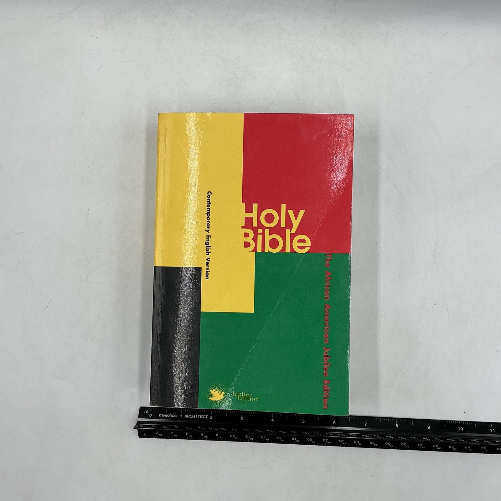 Holy Bible African American Jubilee Edition American Bible Society Green PB