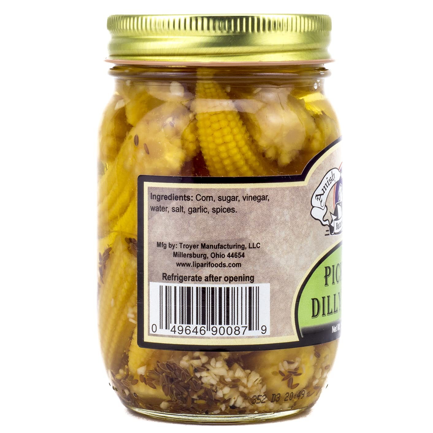 Amish Wedding Pickled Dilly Corn 15oz