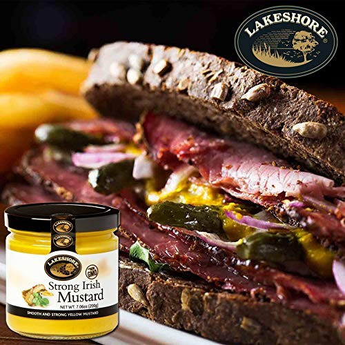 Lakeshore Strong Irish Mustard 7.7 oz. jar Ounce (Pack of 1)