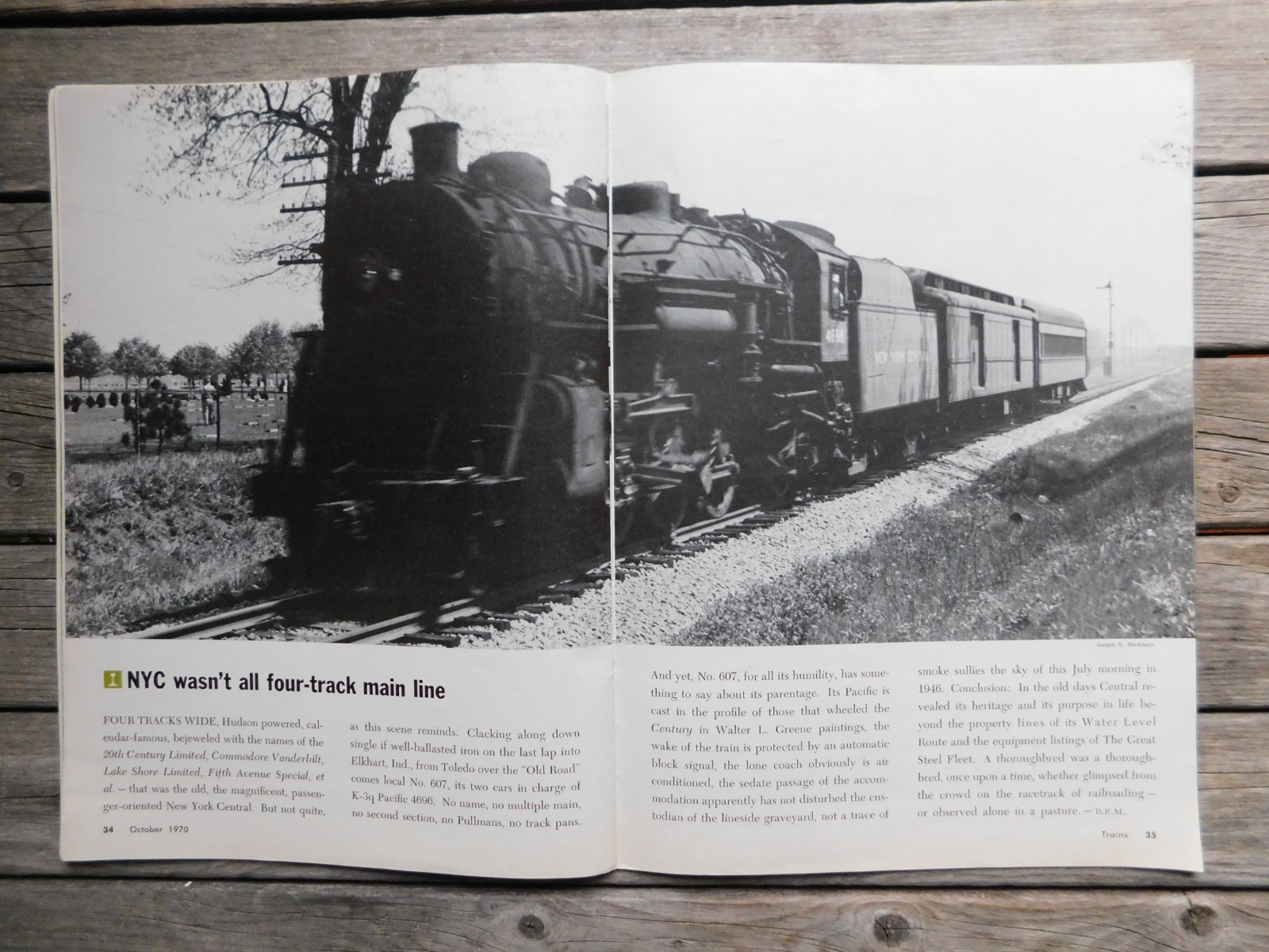 1970 ‘Trains Magazine’ Hiawatha, Thule, Zeppelins, NYC, Flagler 58 Pages EVC!