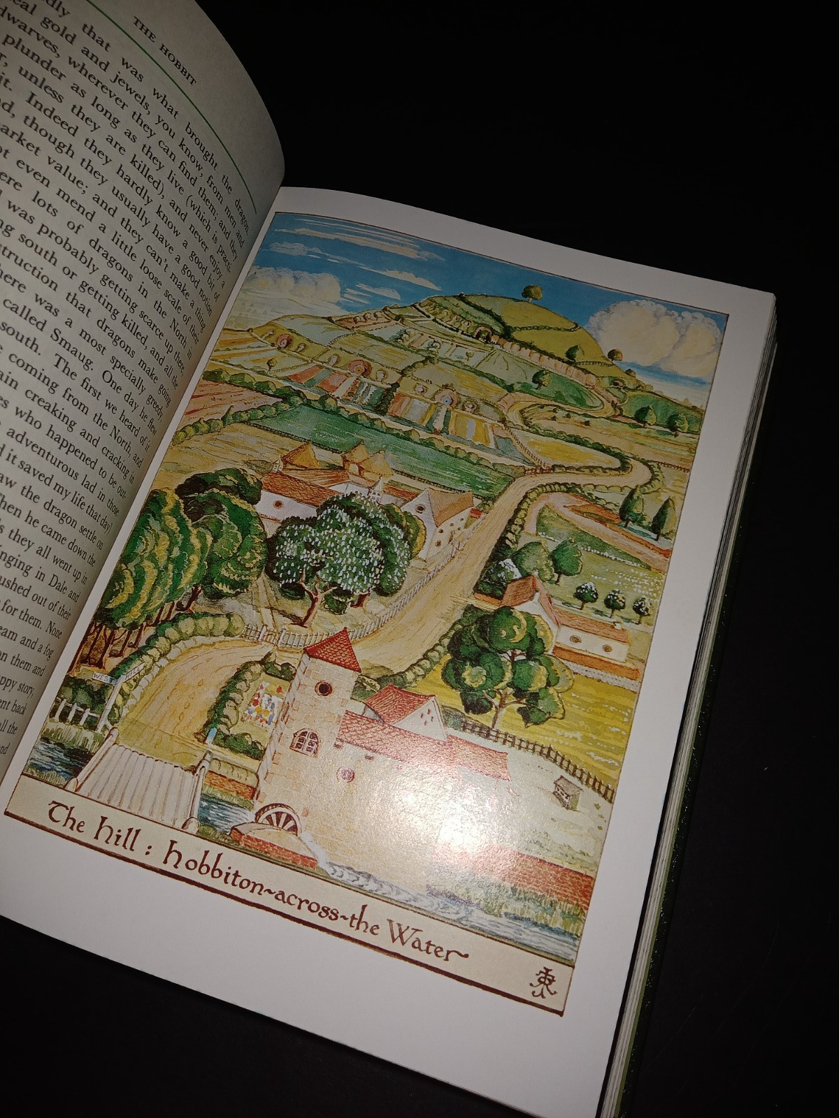 1997 The Hobbit Tolkien HMCo Illustrated Collector’s Edition Book + Slipcase
