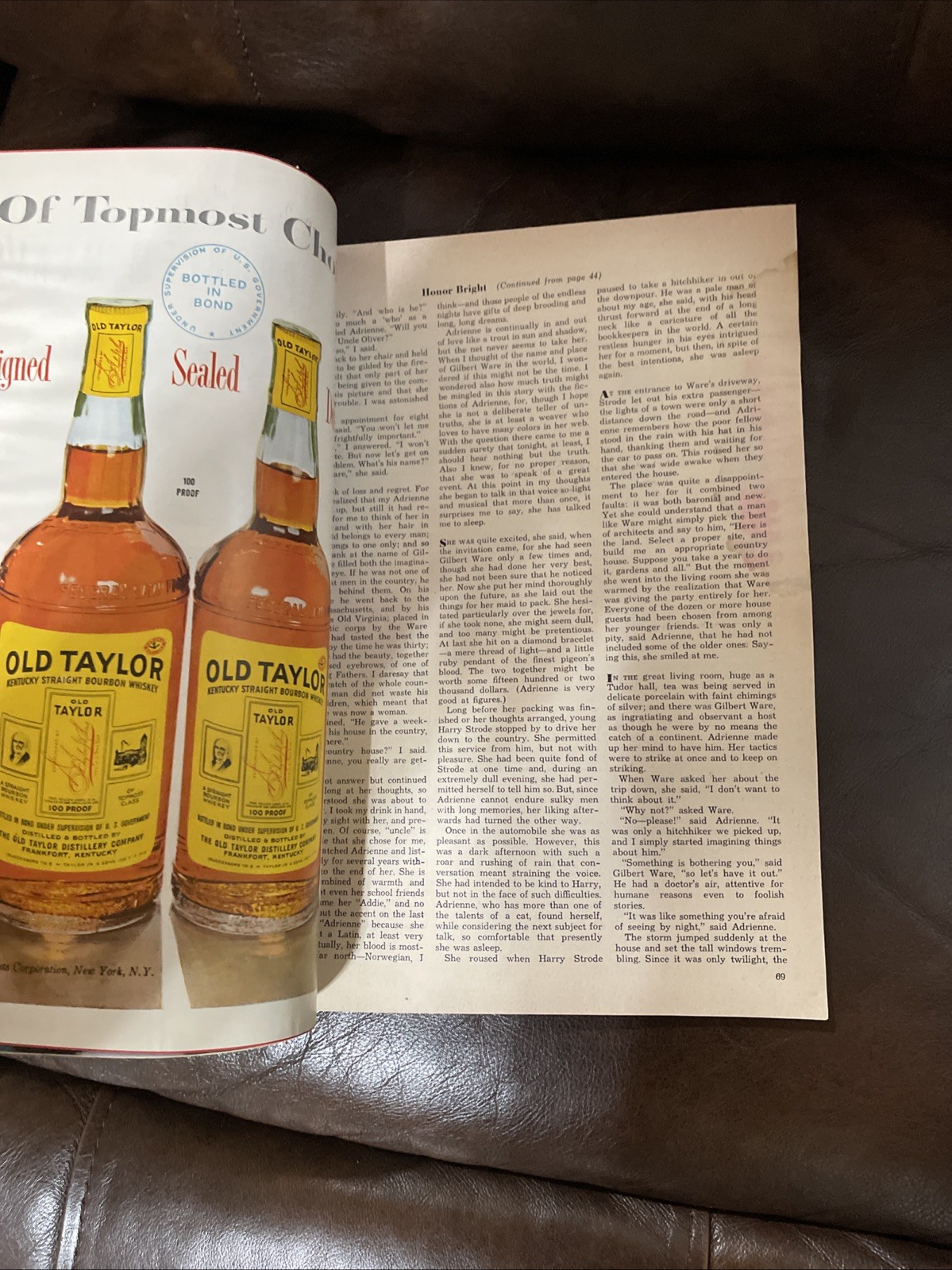 COSMOPOLITAN Magazine Nov 1948 Magic How Houdini Did It