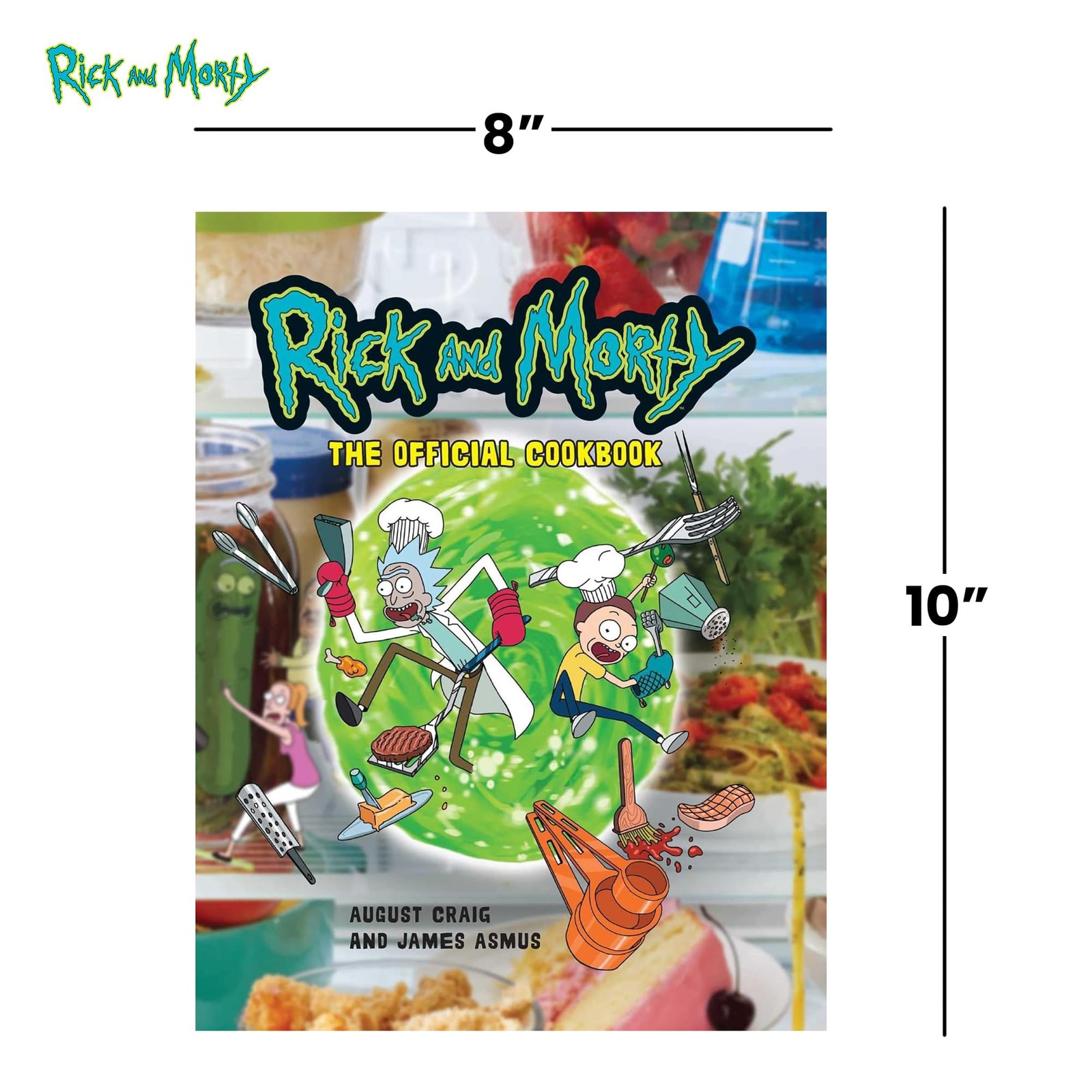 Rick and Morty: The Official Cookbook | 144 Pages