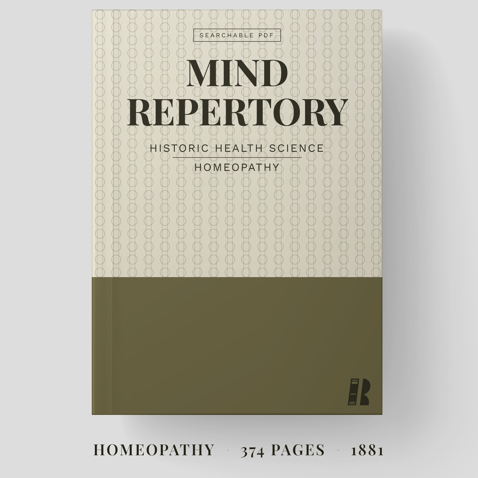 Mind Symptoms Analytical Repertory USB DVD PDF