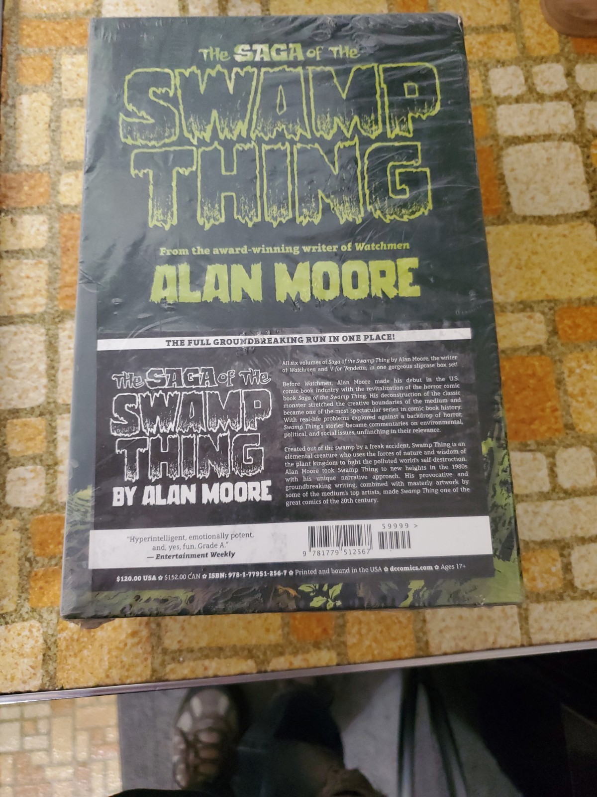 Alan Moore Saga of the Swamp Thing Box Set 6 Books With Slipcase