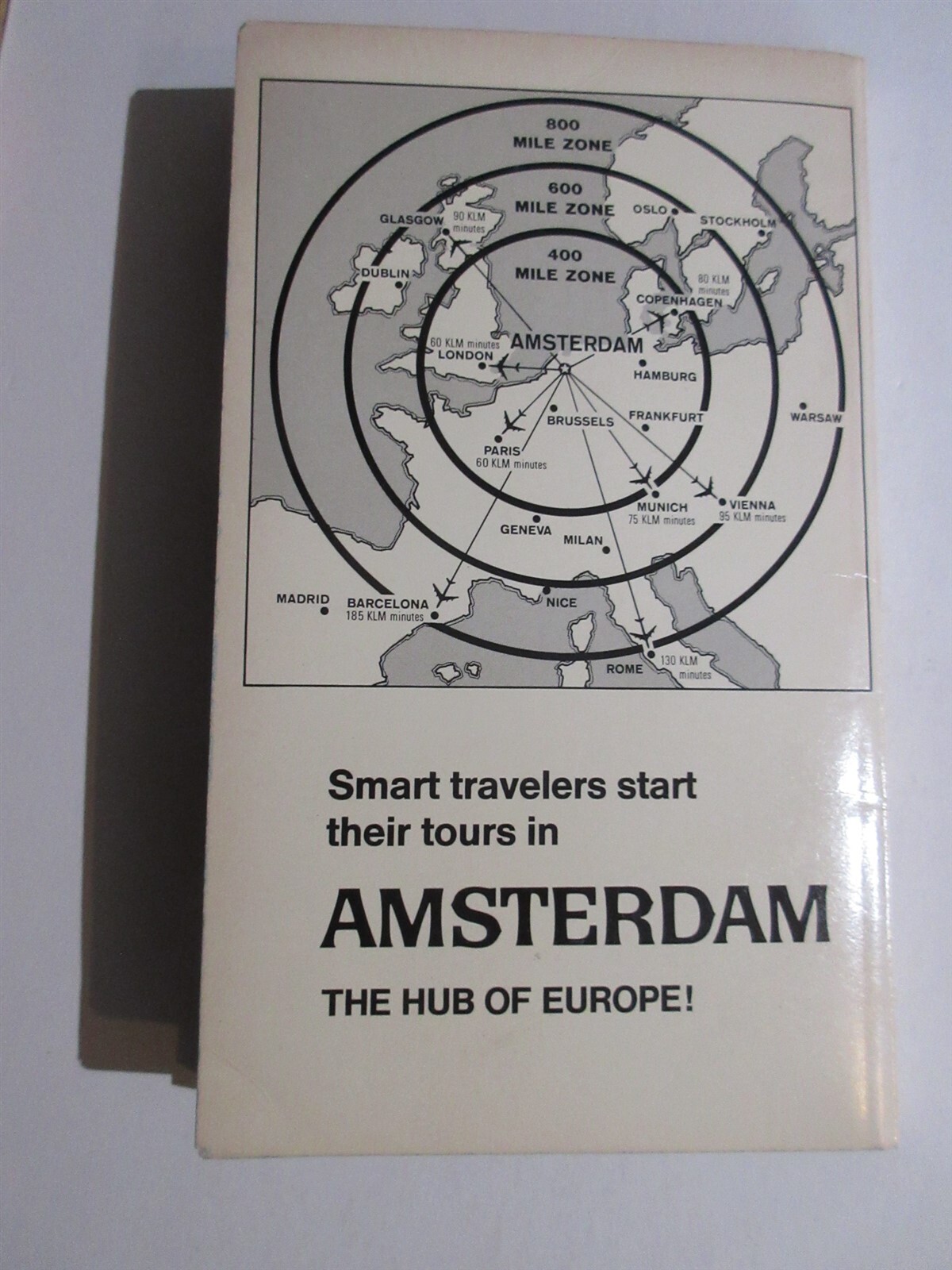 SURPRISING AMSTERDAM by Arthur Frommer KLM Royal Dutch Airlines Paperback 1967