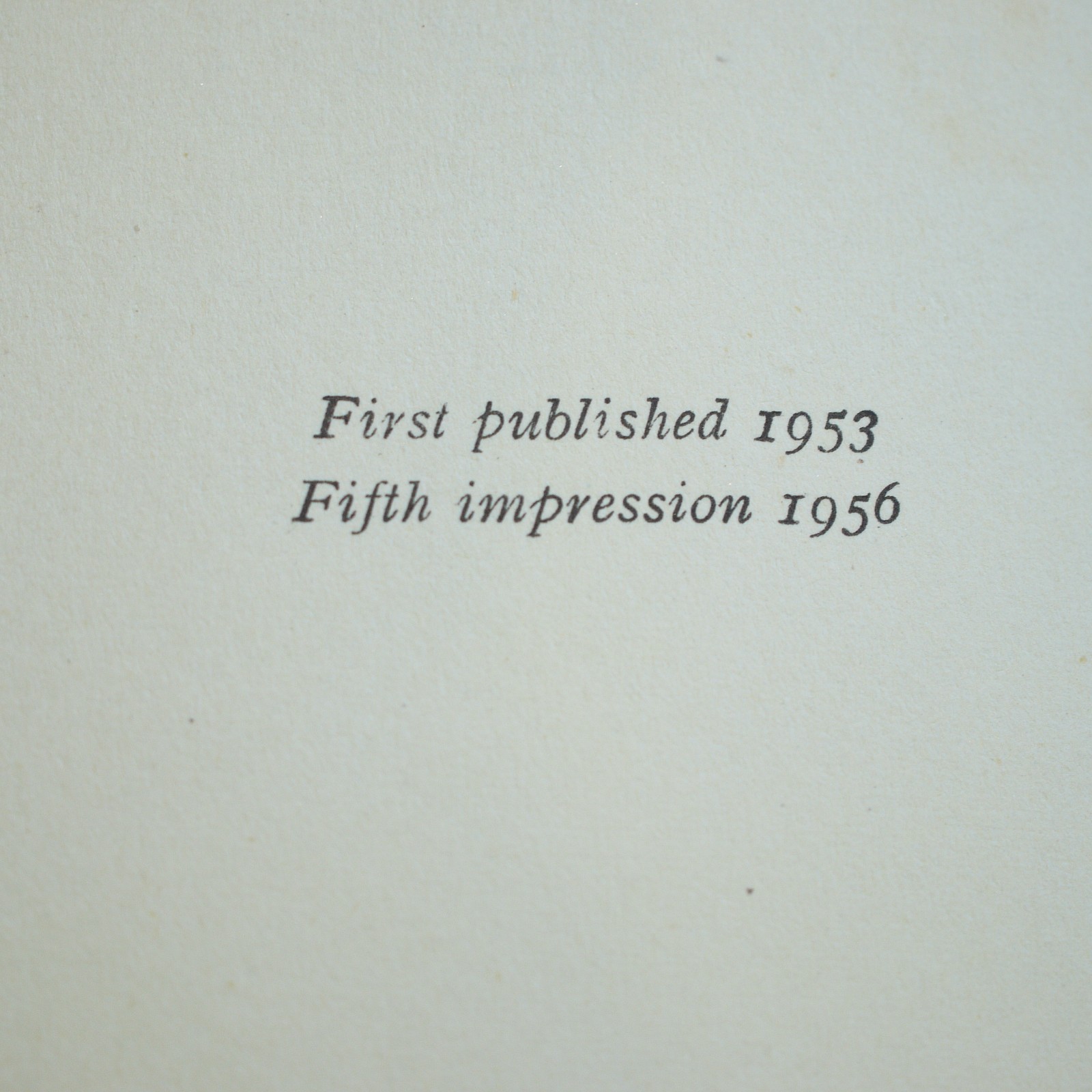 ** Lovely Copy ** Jim Corbett Jungle Lore 5th Impression in D/J 1956