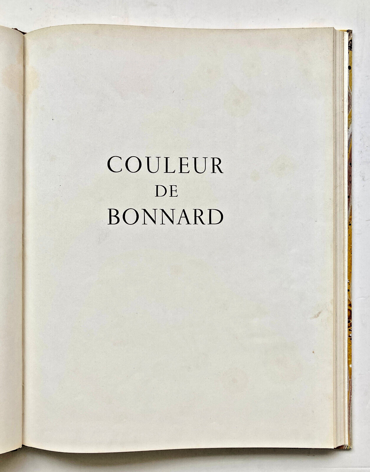 VERVE. Reveue artistique et littéraire. Vol. V, N° 17-18. Coleur de Bonnard.